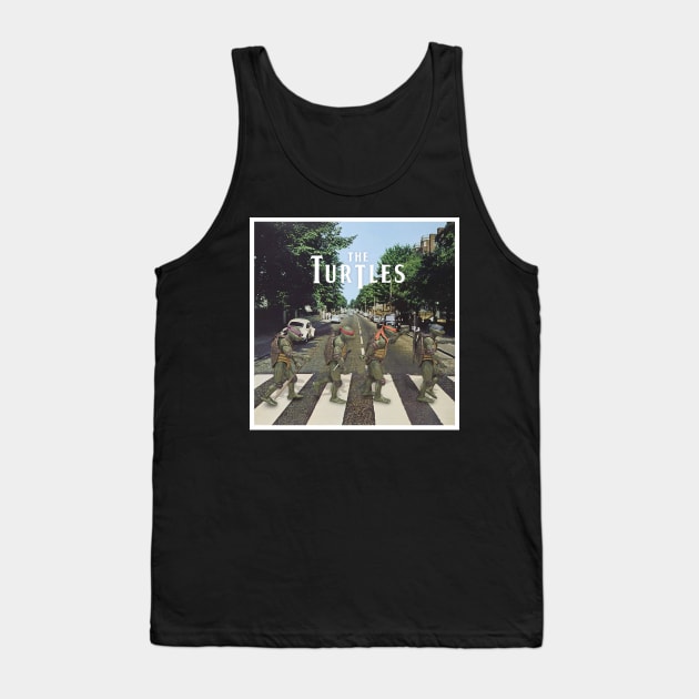 The Turtles - Abbey Road Tank Top by creativespero